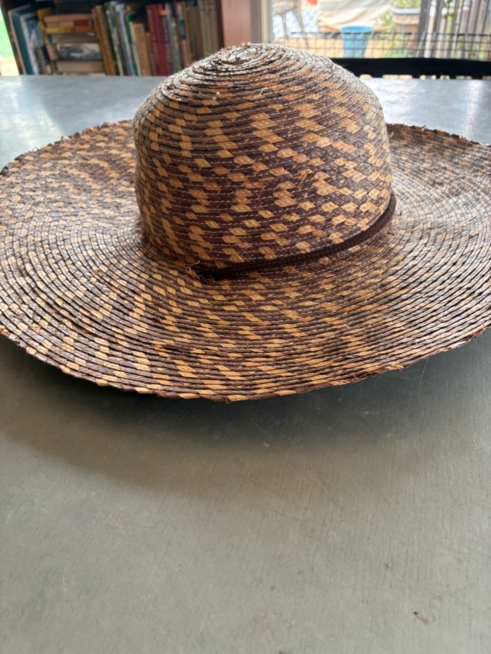 Tula Hats Austin TX Woven Straw in Brown and Tan